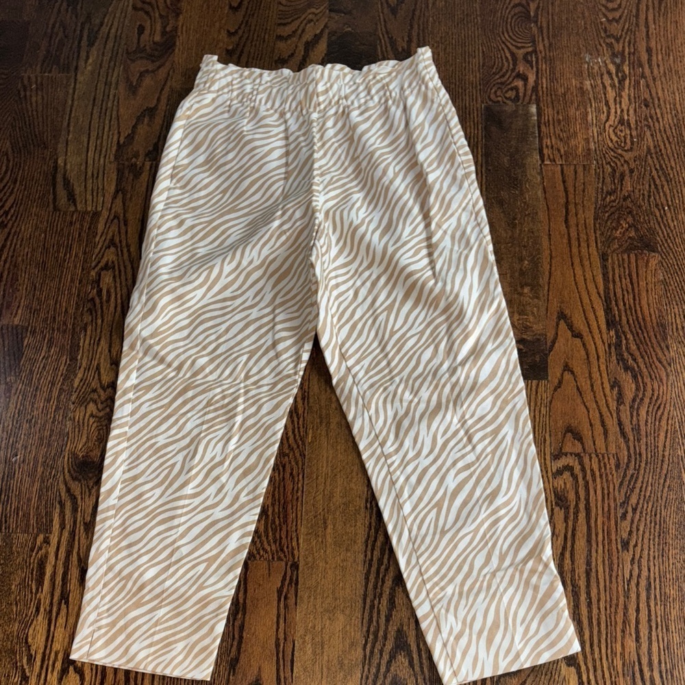 Ann Taylor Tan Zebra Print Men's Chinos
